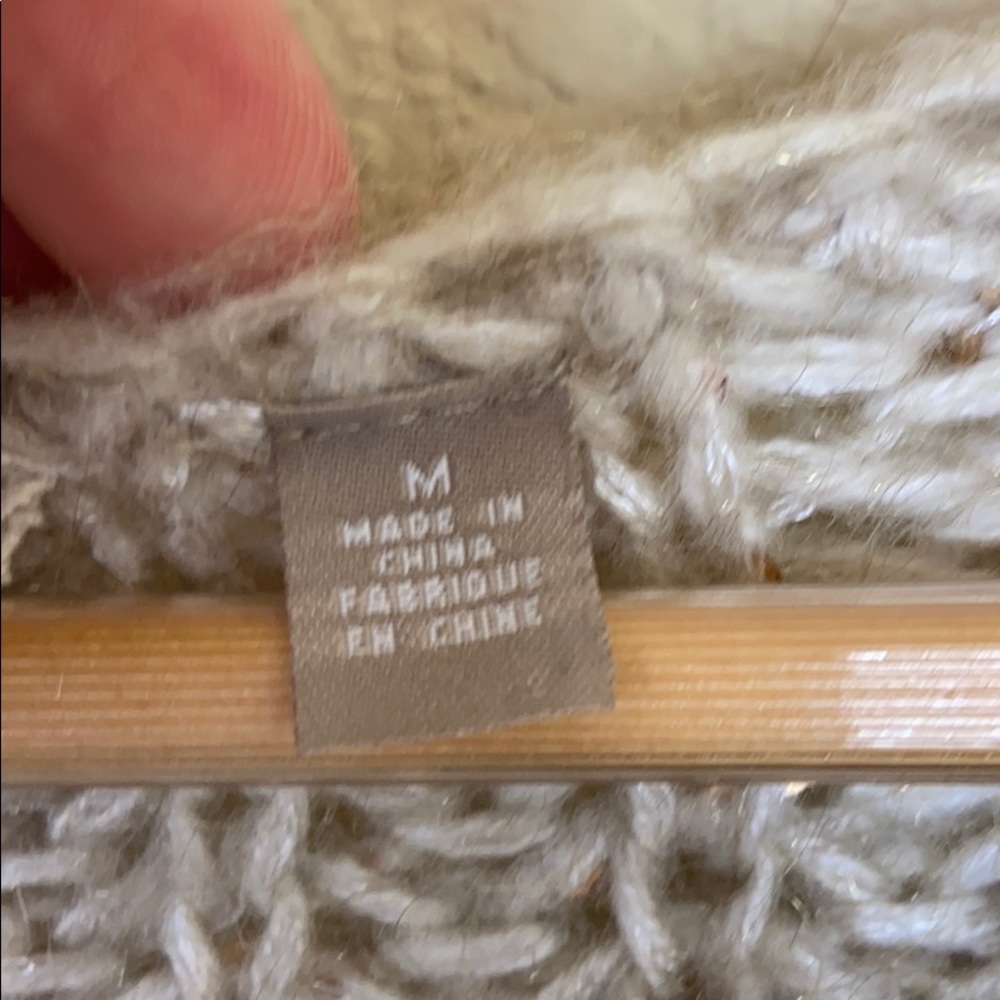 Euc Anthropologie Knitted & Knotted sweater M - Picture 8 of 10
